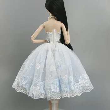 Biela Elegantná Baletné Šaty Pre Bábiku Barbie Roztomilý Tanec Kostým 3-vrstvová Sukňa Oblečenie Pre Barbie 1/6 Bábiky, Príslušenstvo Dieťa Hračku