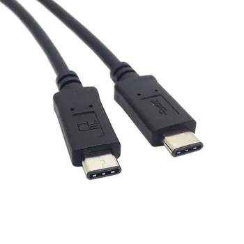 Reverzibilné Dizajn USB 3.0 3.1 Typu C, USB-C Samec Konektor Samec Dátový Kábel pre Pevný Disk,doprava Zdarma