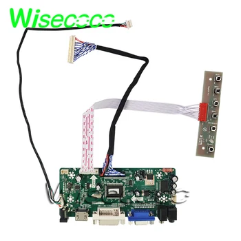 Wisecoco 17.3 Palce 1920×1080 TFT LCD Ploche Displeja Obrazovky Prenosného počítača FHD VGA DVI Radič Rada M. NT68676.2